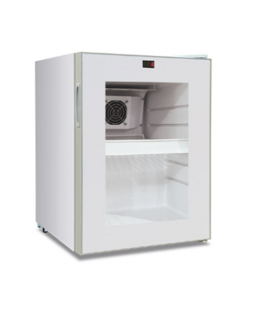 Frigo sopra banco statico per bevande con agitatore - 1 porta - Lt 35 - temp. 0°/+10°C- Classe B - cm 33x39,6x47,2h