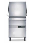 Lavastoviglie a capotta isolata con 2 cicli di lavaggio-Cesto cm 50x50-MONOFASE-Con vasca con fondo stampato autopulente