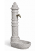 FONTANA IN CALCESTRUZZO CEMENTO COLORE BIANCO SABBIATO PER ESTERNO - cm 66x45x121h - Conforme ai CAM