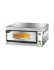 Forno per pizzeria elettrico da 4 pizze Ø 32 cm - Camera cm 66x66x14h - Monofase o Trifase