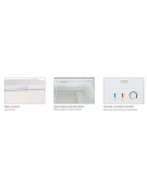 Congelatore a pozzo statico con porta cieca battente - Lt 304 - temp. -23°/-10°C - Classe D - cm 103,5x75x88h