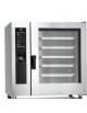 Forno combinato a gas trivalente 10 teglie GN 2/1-Comandi Touch screen 7''- Vapore diretto-Con lavaggio e wi-fi incluso