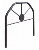 Barriera parapedonale con pannello pubblicitario - Da inghisare - cm 120x130h