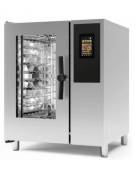 Forno a gas 10 teglie GN 2/1 vapore diretto,lavaggio e comandi Touch Screen- convezione ventilato professionale - Con wi-fi incl