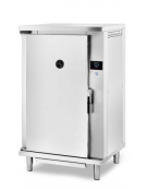 CELLA DI LIEVITAZIONE CON UMIDIFICATORE RISCALDATA CON ANTA BATTENTE TAMBURATA-PORTATA 9 TEGLIE CM 60X40-CM 74X70X130H