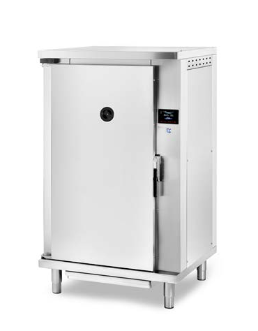 CELLA DI LIEVITAZIONE CON UMIDIFICATORE RISCALDATA CON ANTA BATTENTE TAMBURATA-PORTATA 9 TEGLIE CM 60X40-CM 74X70X130H