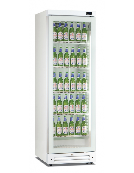 Frigo vetrina bibite sub-zero statica con agitatore - capacità Lt. 360 -  temperatura -2°/+6°C - Classe E - cm 60x65,1x186,1h