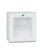 Frigo bibite sopra banco 1 porta vetro senza cornice - colore bianco - statico con agitatore +2°/+10°C - cm 47,5x43,5x52h