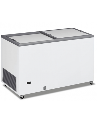 Pozzetto refrigerato statico con porta cieca scorrevole - temperatura +2°C/+8°C - Classe A - cm 128x67x82h