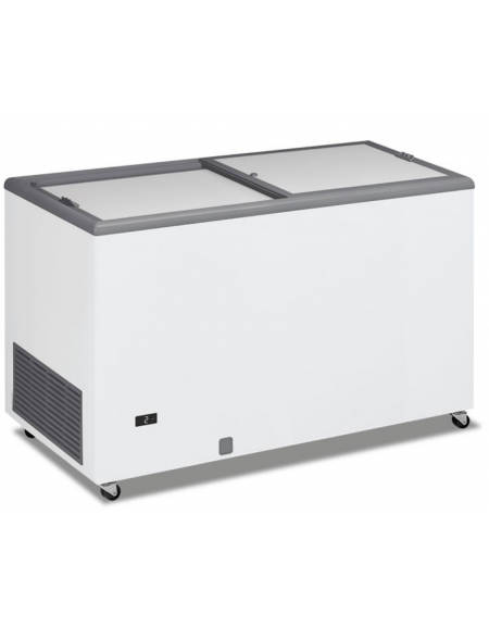 Pozzetto refrigerato statico con porta cieca scorrevole - temperatura +2°C/+8°C - Classe A - cm 128x67x82h