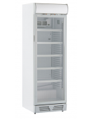 Frigo vetrina bibite statica con agitatore 0°C/+10°C - con opalina pubblicitaria - Classe D - cm 65x60x195h