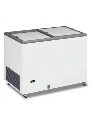 Congelatore statico a pozzo con porta cieca scorrevole - temperatura -22 °C / -9 °C - Classe D - cm 106,3x67x89,5h