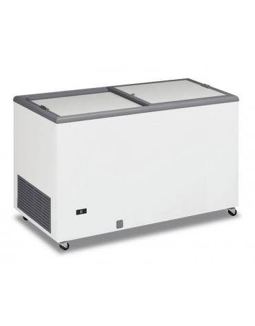 Congelatore statico a pozzo con porta cieca scorrevole - temperatura -22 °C / -9 °C - Classe D - cm 128,3x67x89,5h