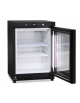 Armadio congelatore basso statico con porta vetro - bassa temperatura -22°C / -15°C - colore nero - lt. 200 - cm 60x62,5x85h