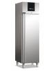 Armadio congelatore slim in acciaio inox AISI 304 - lt. 292 - ventilato -22°/ -18°C - Classe D - cm 48,4x73,5x210h