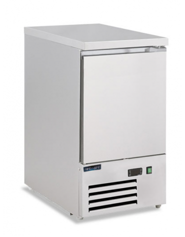 Banco saladette BT inox AISI 304 1 porta - statico con agitatore -20°/-10°C - capacità Lt 109 - Classe D -cm 43,5x70x87h