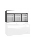 Espositore murale combinato per surgelati larghezza da cm 182