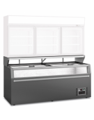 Espositore murale combinato per surgelati larghezza da cm 182