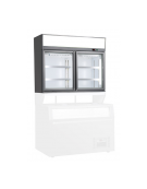 Espositore murale combinato per surgelati larghezza da cm 124,2