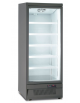 Armadio murale refrigerato ventilato con porta a vetro - colore grigio - temp. +1°C/+10°C - Classe B - cm 75x76x200,3h