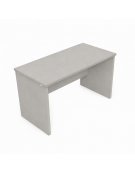 Scrivania ufficio operativa con fianchi in legno - cm 140x80x73h - Colori : Noce-Grigio-Rovere-Samui–Ciliegio–Bianco-Olmo-Larice