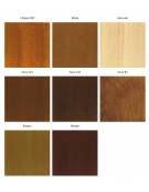 Sedia in legno con seduta in massello incassato - Tinte : naturale-miele-rovere-ciliegio-noce-wengè