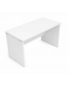 Scrivania ufficio operativa con fianchi in legno - cm 100x80x75h -Colori : Noce-Grigio-Rovere-Samui–Ciliegio–Bianco-Olmo-Larice