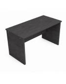 Scrivania ufficio operativa con fianchi in legno - cm 120x80x75h - Colori : Noce-Grigio-Rovere-Samui–Ciliegio–Bianco-Olmo-Larice