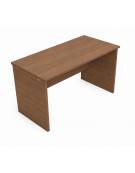 Scrivania ufficio operativa con fianchi in legno - cm 160x80x73h - Colori : Noce-Grigio-Rovere-Samui–Ciliegio–Bianco-Olmo-Larice