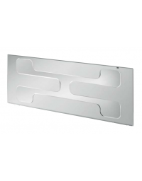 PANNELLO FRONTALE INOX PER ELEMENTI SELF SERVICE - CM 120x60x1,8