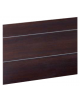 PANNELLO FRONTALE IN LEGNO PER ELEMENTI SELF SERVICE - COLOR WENGÉ - CM 120x60x1,8