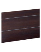 PANNELLO FRONTALE IN LEGNO PER ELEMENTI SELF SERVICE - COLOR WENGÉ - CM 200x60x1,8