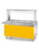 PANNELLO FRONTALE IN LEGNO PER ELEMENTI SELF SERVICE - COLOR FAGGIO - CM 80x60x1,8