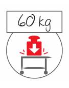 Carrello di servizio raccolta differenziata con 2 ripiani a vasca inox 18/10 asportabili profondità cm 6,5 - cm 98x51x91h