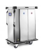 Carrello termorefrigerato a singola refrigerazione inox AISI 304 18/10 - versione USB -per 26 vassoi mm 570x325 - cm 114x78x167h