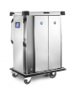 Carrello termorefrigerato a singola refrigerazione inox AISI 304 18/10 - versione USB -per 26 vassoi mm 570x325 - cm 114x78x167h
