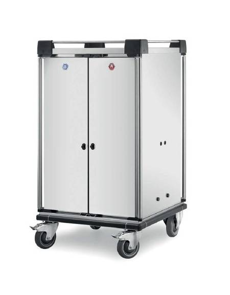 Navetta per Docking Station con 2 porte a battente - capacità 26 vassoi mm  570X325 - cm 83x79,2x144h