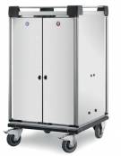 Navetta per Docking Station con 2 porte a battente - capacità 30 vassoi mm  570X325 - passo 90 - cm 83x79,2x168h