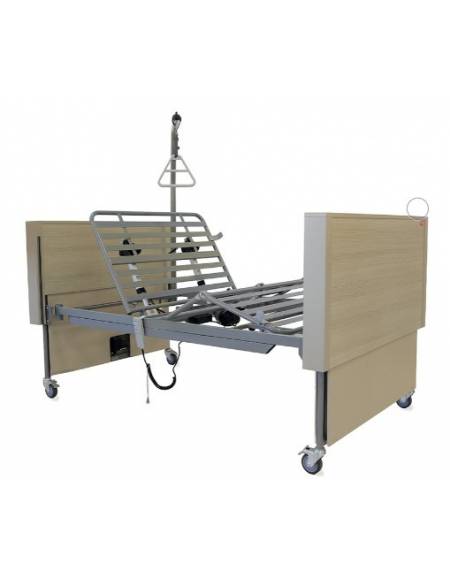 Letto degenza bariatrico ospedaliero con 4 motori per regolazione altezza ed inclinazione schienale- Portata Kg 325 