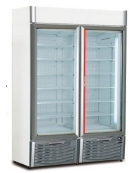 Vetrina congelatore verticale  Litri 1100 DOPPIA PORTA