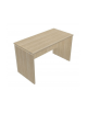 Scrivania ufficio operativa-Fianchi in legno - Vari colori disponibili - cm 140x80x74h