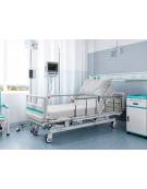 LETTO DEGENZA OSPEDALIERO A 4 SNODI E 3 SEZIONI CON REGOLAZIONE ALTEZZA E MOVIMENTI DELLE SEZIONI DEL LETTO ELETTRICI