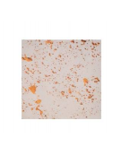 Fioriera ovale in cemento calcestruzzo colore Bianco travertino - con greca decorativa - cm 130x60x65h - Conforme ai CAM