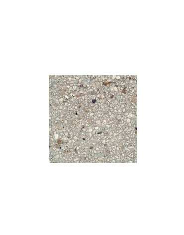 Fioriera ovale in cemento calcestruzzo colore Grigio sabbiato - con greca decorativa - cm 130x60x65h - Conforme ai CAM