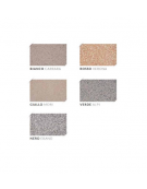 Fioriera Ovale in Graniglia di Marmo Sabbiato - colore a scelta - con greca decorativa - cm 130x60x65h - Conforme ai CAM