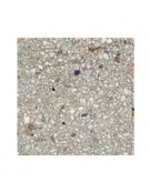 Panchina rettangolare piana in cemento colore Grigio sabbiato - seduta e frontale in legno - cm 60x70x50h - Conforme ai CAM