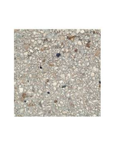 Panchina quadrata in cemento colore Grigio sabbiato - seduta frontale e schienale in legno - cm 60x65x85h - Conforme ai CAM