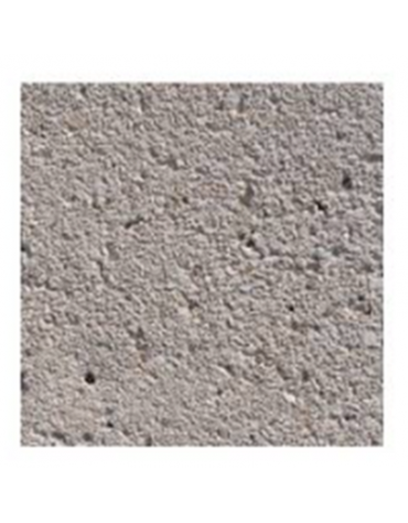 Panchina quadrata in cemento colore Bianco sabbiato - seduta frontale e schienale in legno - cm 60x65x85h - Conforme ai CAM