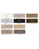 Armadio Mobile ufficio alto con ante in legno - Colori ante e struttura a scelta - cm 80x45x194,7h