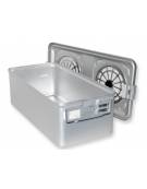 CONTENITORE RETTANGOLARE PER STERILIZZAZIONE CON FILTRO CM 58x28x20H